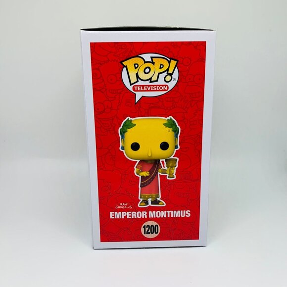 Funko POP! Animation Simpsons Emperor Montimus Mr Burns Figure #1200! - Picture 5 of 7